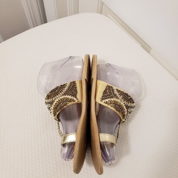 Coconuts By Matisse Beaded Sandals Size 6M - Picture 3 of 10